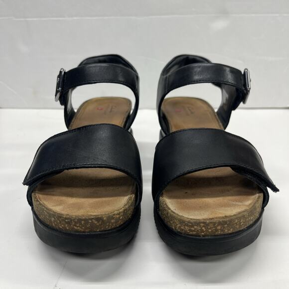 Clarks Black Women's Sandals - Picture 4 of 13